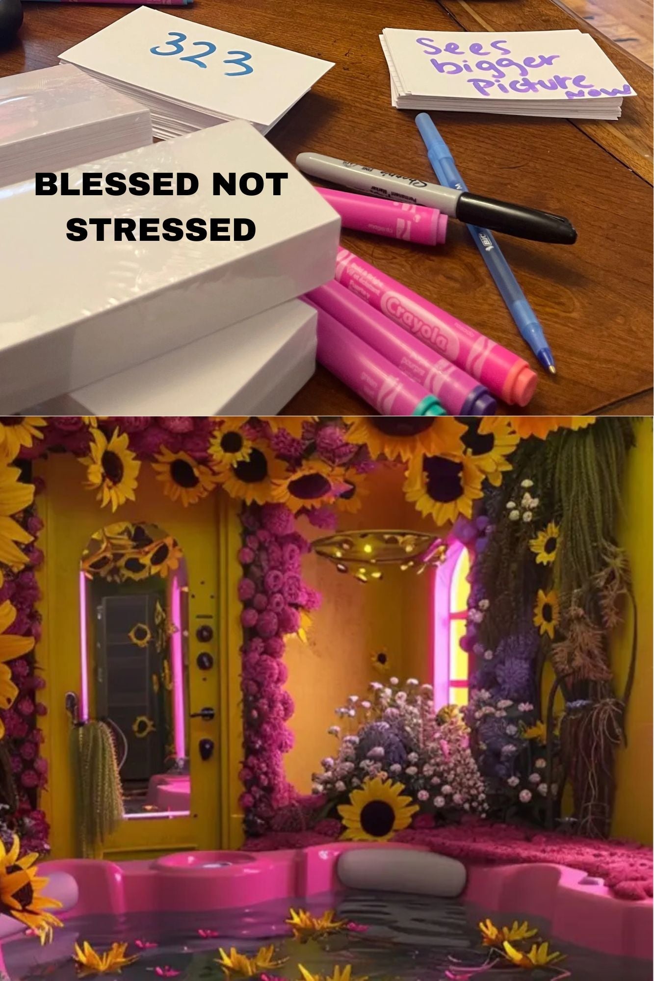 TO BLESSED TO BE STRESSED MOTIVATIONAL DECK DOWNLOAD (FREE!)