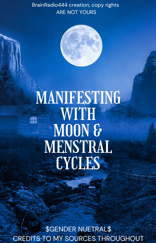 Manifesting with Moon and Menstrual Cycles <3 E-BOOK